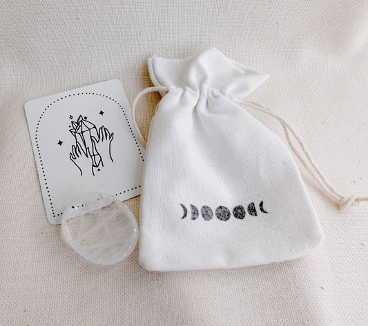 Bergkristall Handschmeichler