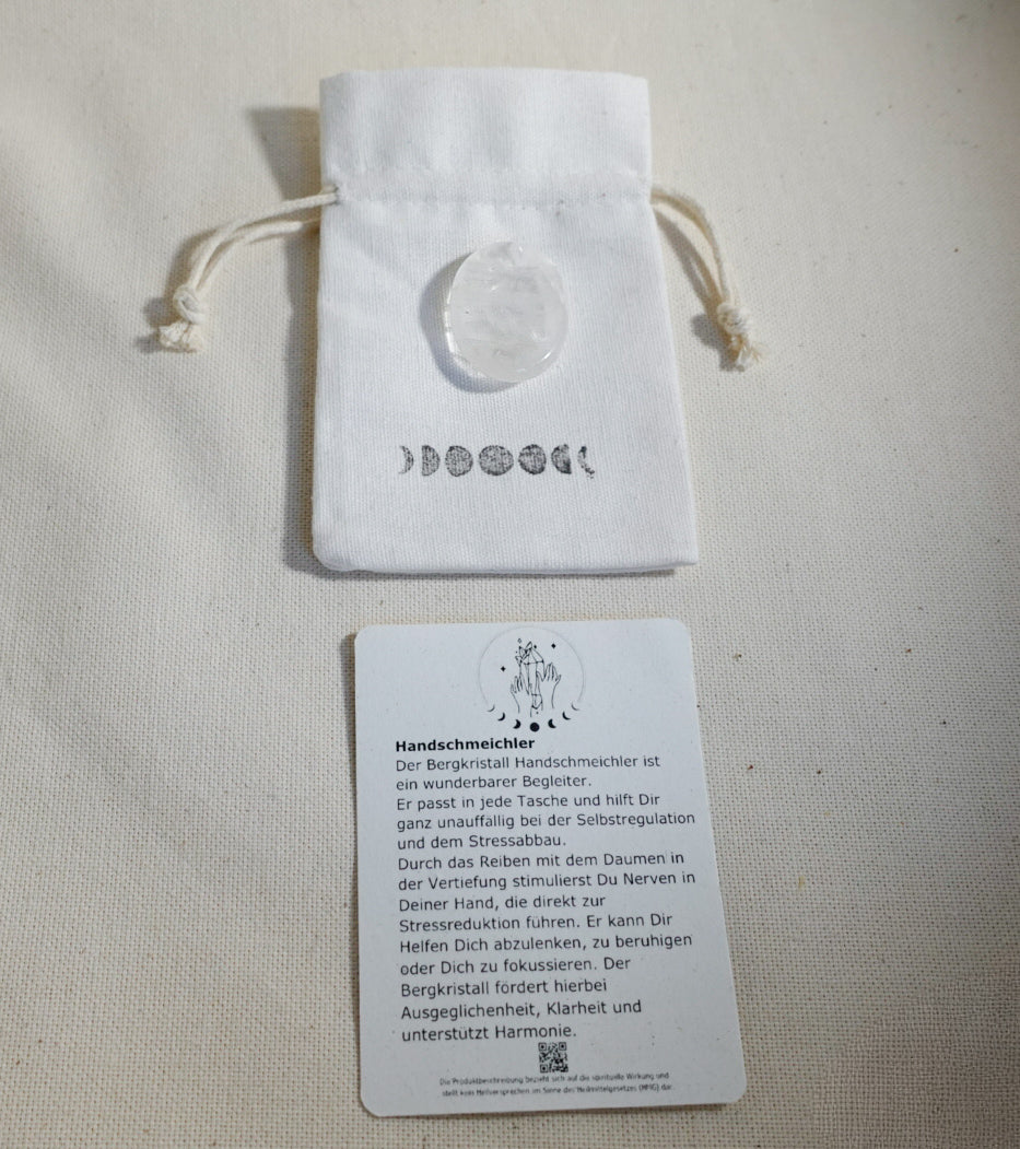 Bergkristall Handschmeichler