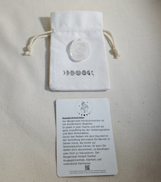 Bergkristall Handschmeichler