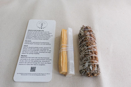 Räucherset "Weißer Salbei und Lavendel"