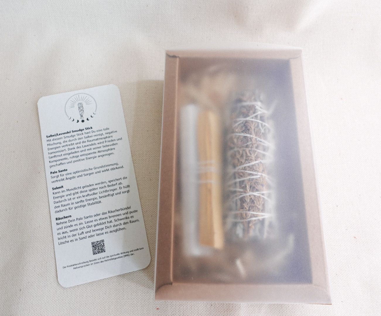 Räucherset "Weißer Salbei und Lavendel"