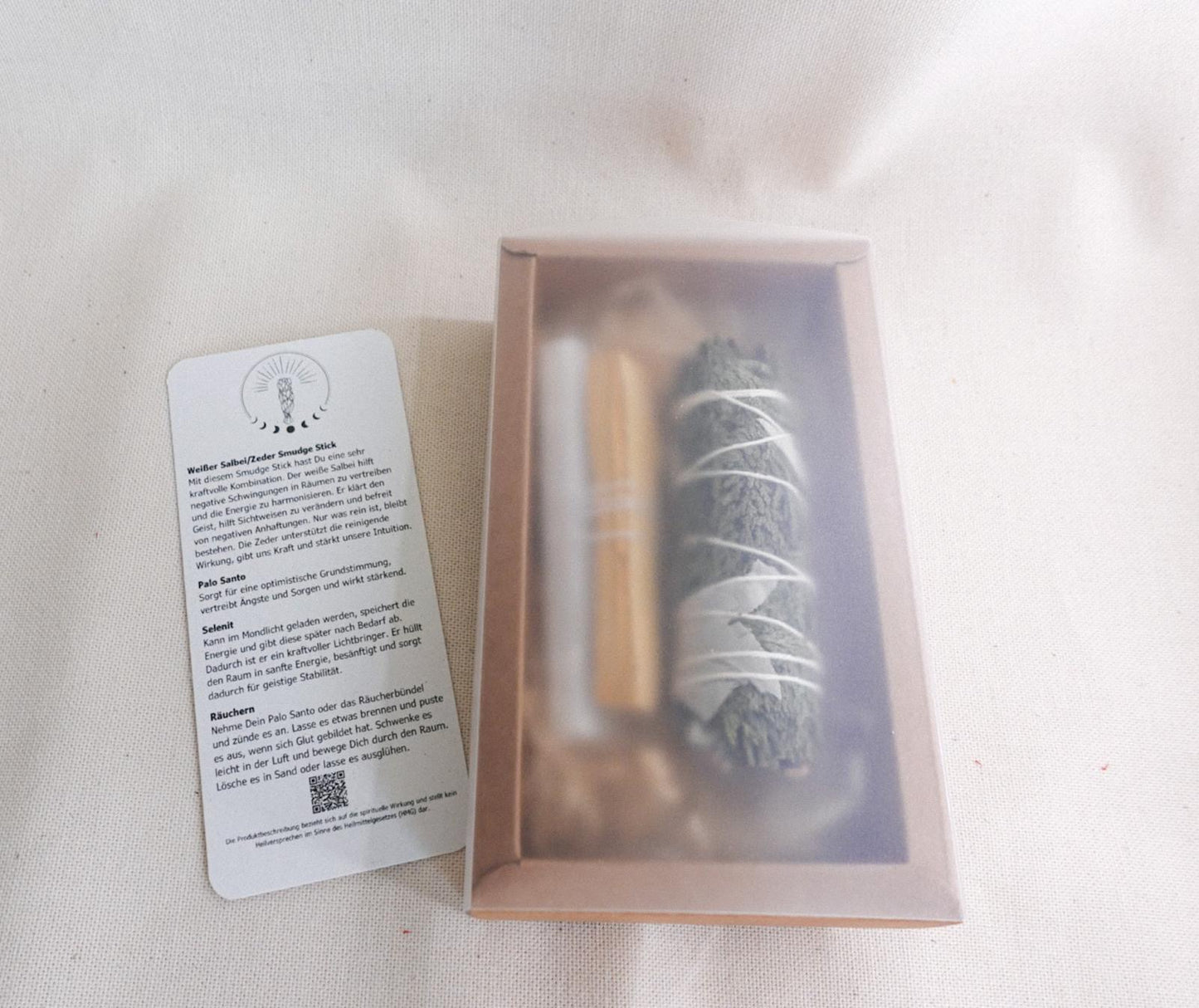Räucherset "Weißer Salbei mit Zeder"